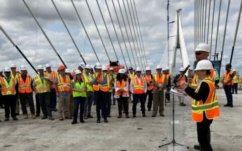 Detroit Celebrates Milestone in Construction of Gordie Howe Bridge