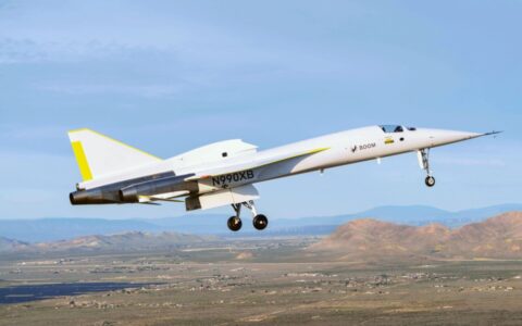 Boom’s supersonic jet flies for the first time