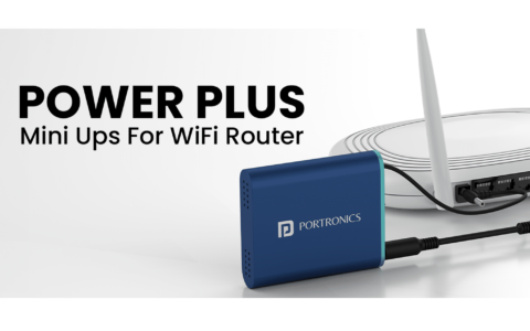 Portronics Unveils Power Plus Mini UPS for Uninterrupted Wi-Fi Connectivity