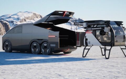6x6 eVTOL-launcher adventure van edges closer to a new travel reality