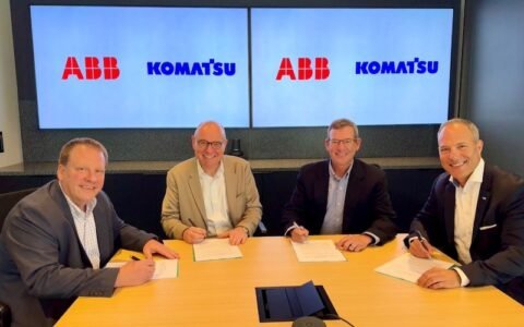 Komatsu and ABB collaborate through open electrification platform