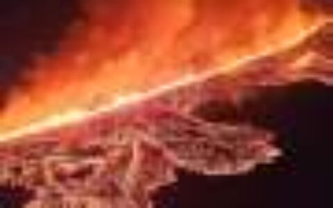 Iceland's volcanic eruption slows as lava flows from second fissure