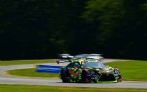 Vasser Sullivan Lexus Rc F gt3s Battle Until the End at Vir