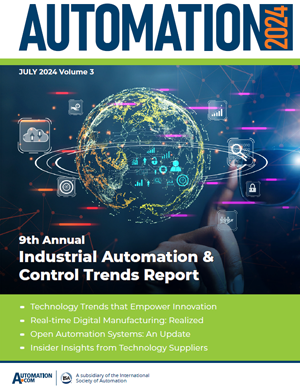 AUTOMATION 2024: 9th Annual Industrial Automation & Control Trends Report