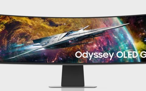 Samsung’s massive OLED monitor is on sale with a free 24-inch display thrown in