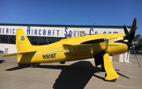 This 1945 Grumman F8F-2 Bearcat Is a Rare, Elite ‘AircraftForSale’ Top Pick