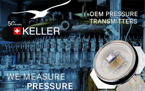 KELLER Embeddable OEM Pressure  Transmitters