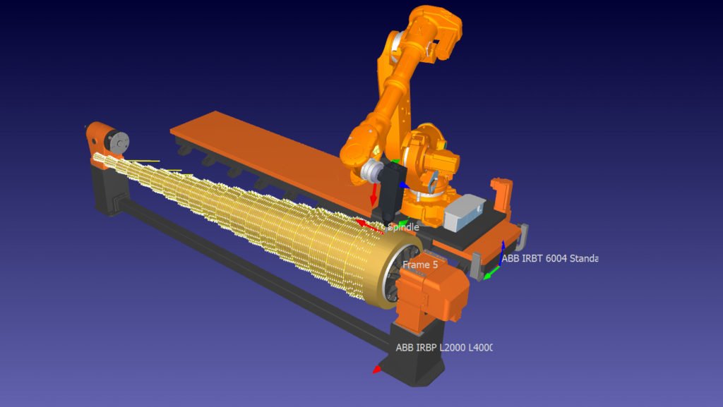 ABB Robot Machining with external axes