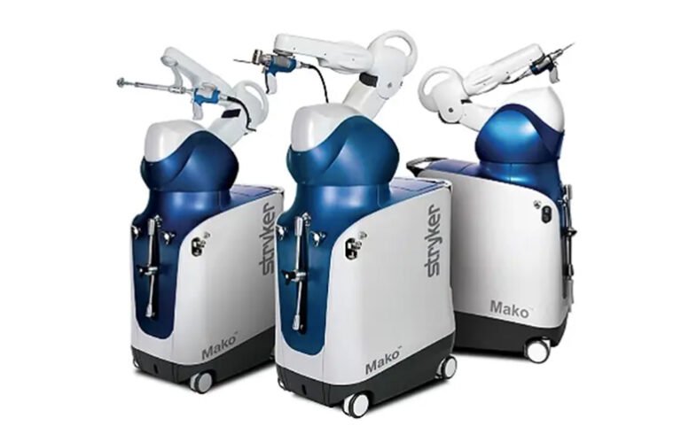 The Mako robotic-assisted surgery system.