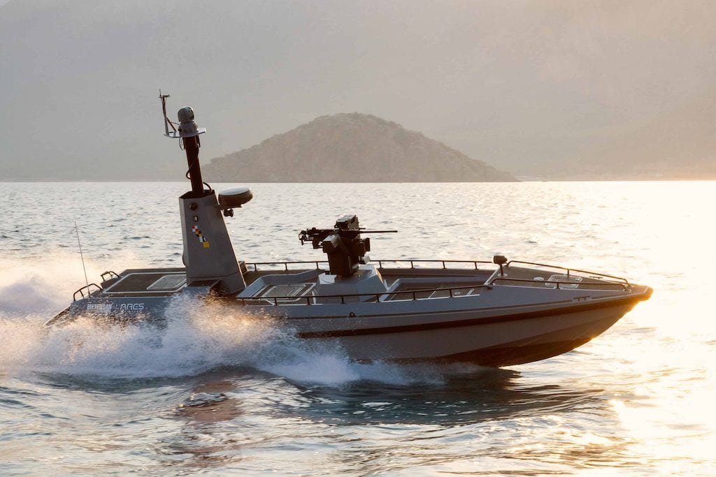 Armed USV Receives First Naval Contract