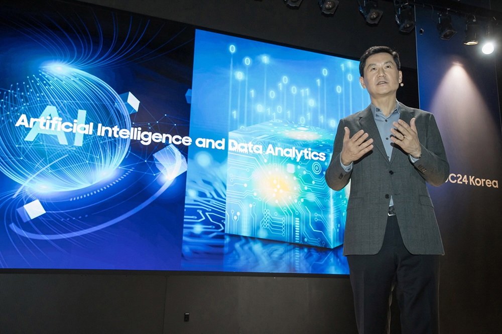 Samsung SDC24 Korea Gauss2 presentation on AI and data analytics.