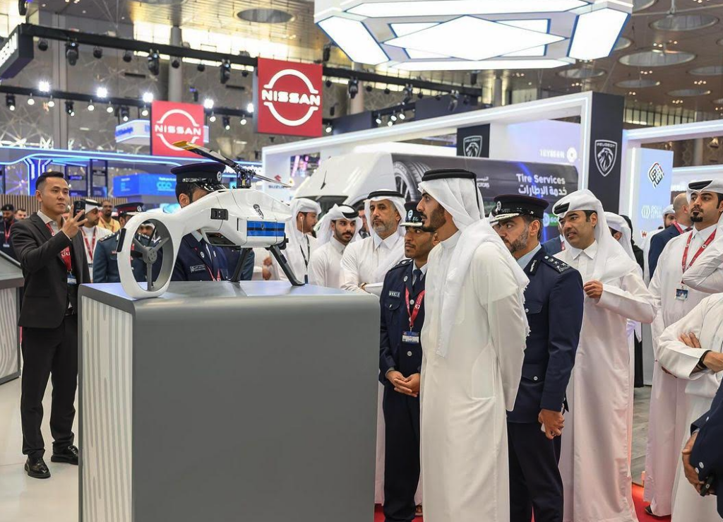 ZIYAN showcases UAV solutions at Milipol Qatar 2024.