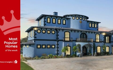 Bright Blue Texas Megmansion With Pool-Inspired Decor Is Listed for $3.9 Million