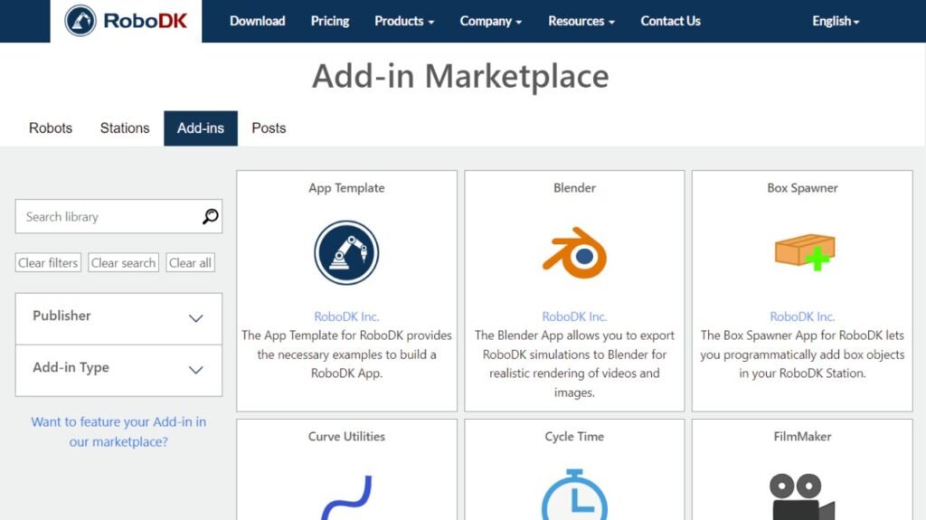 Accelerate Your Robot Software Development with RoboDK’s Add-in Marketplace