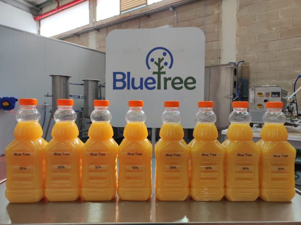 Blue Tree reduced sugar juice