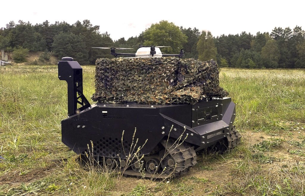 German Army Trials Autonomous DroneBox & UGV Integrated System