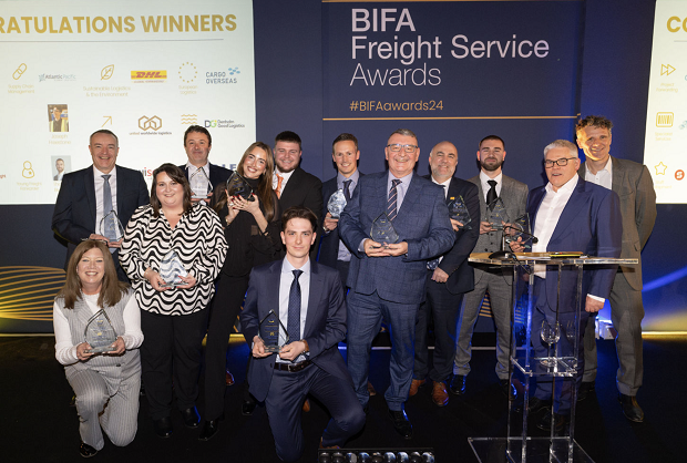 James Cracknell OBE reveals winners of BIFA 2024 Freight Service awards