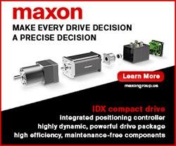 The maxon IDX Compact Power with Built-in Positioning Controller