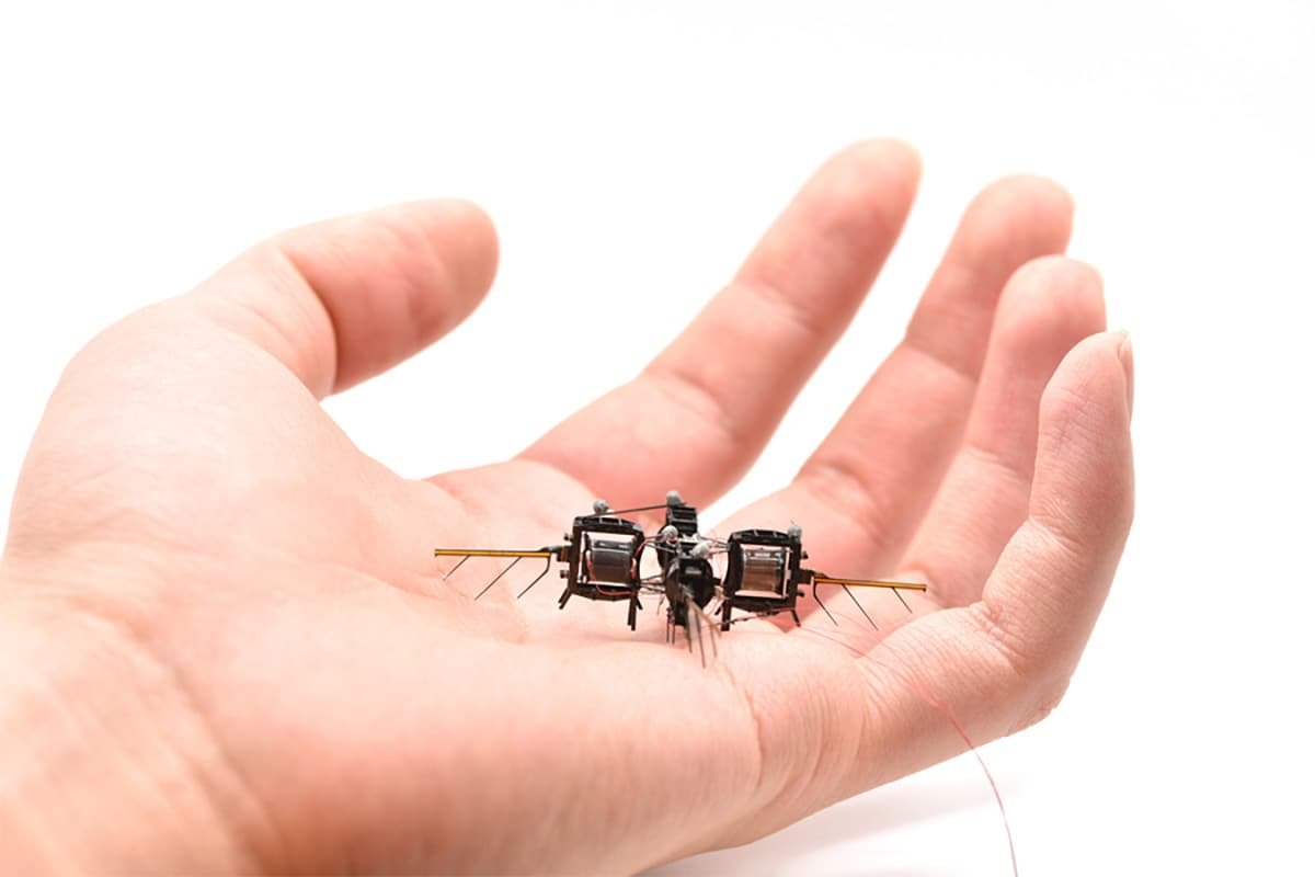 These tiny bots weigh less than a gram and can fly for up to 17 minutes