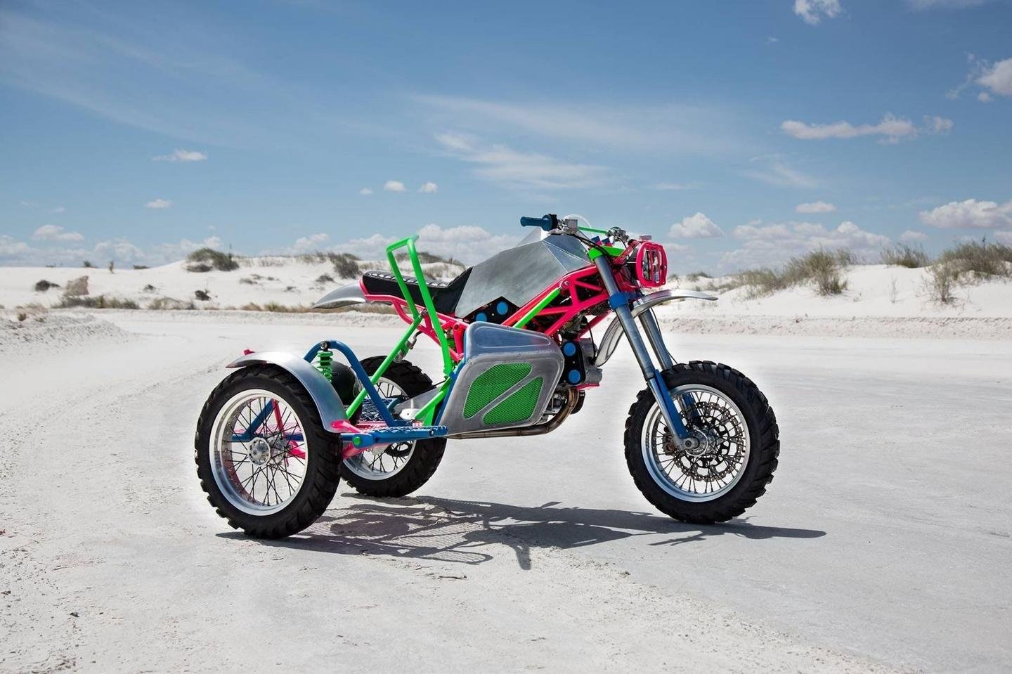 Revival Cycles took the Ducati ST4 and transformed it into a sidecar cross bike