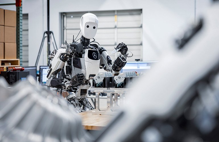 apollo at a mercedes benz manufacturing facility.