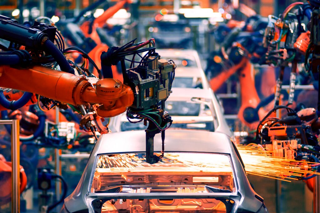 Car Factory - KUKA Robot Welding