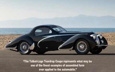 Bargain alert: 'no reserve' Talbot-Lago Figoni Teardrop heads to auction