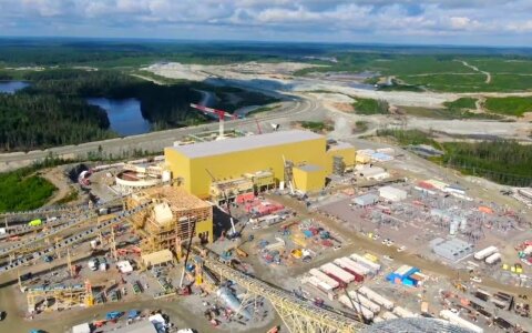 IAMGOLD shares rise as Côté Gold mine achieves nameplate