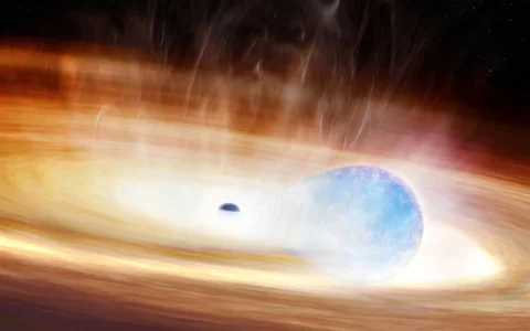 A star torn apart by a black hole lit up the Universe twice